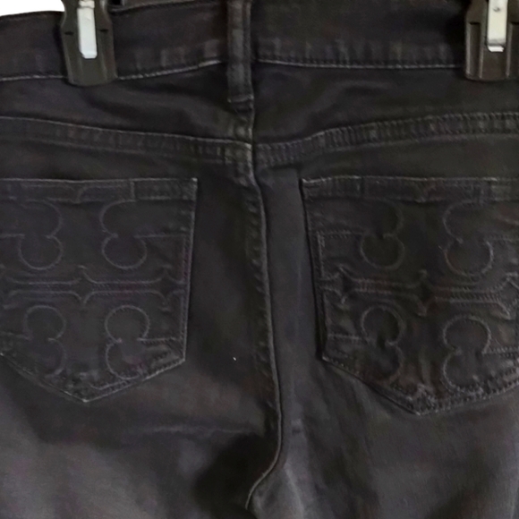 Tory Burch Denim - Tory Burch Super Skinny Black Jeans